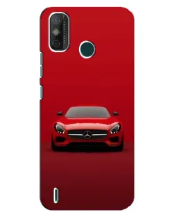Чехол для TECNO Spark GO (2020) с картинкой «Красный Mercedes AMG»