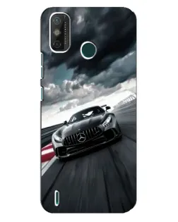 Чехол для TECNO Spark GO (2020) с картинкой «Гоночный Mercedes AMG»