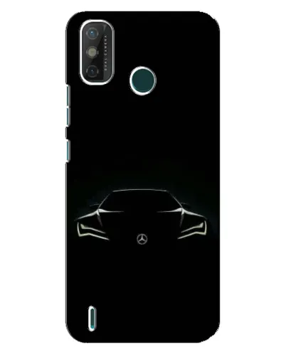 Чехол для TECNO Spark GO (2020) с картинкой «Mercedes — силуэт авто» Чехол для TECNO Spark GO (2020) с картинкой «Mercedes — силуэт авто»