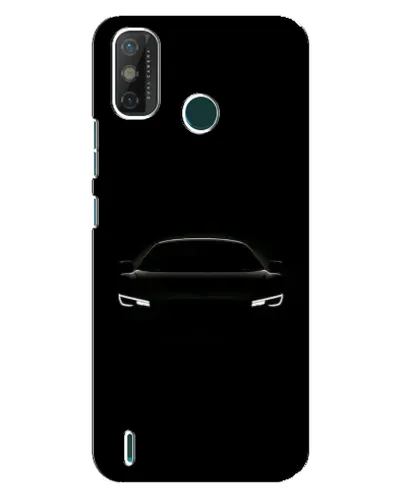 Чехол для TECNO Spark GO (2020) с картинкой «Взгляд Audi в темноте»