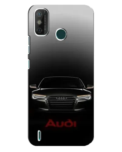 Чехол для TECNO Spark GO (2020) с картинкой «Audi — градиентный контур»
