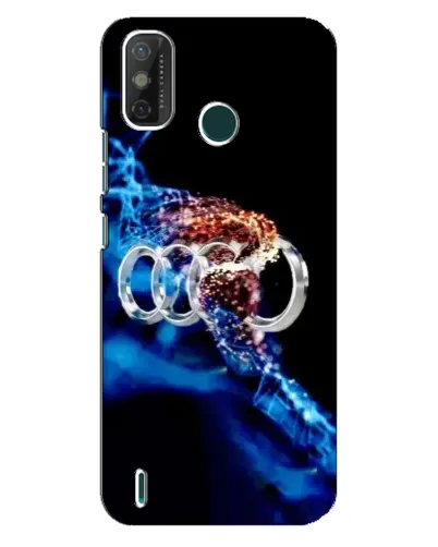 Чехол для TECNO Spark GO (2020) с картинкой «Энергия лого Audi»