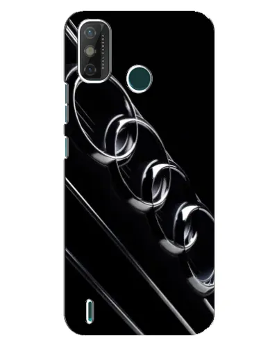 Чехол для TECNO Spark GO (2020) с картинкой «Audi — абстрактные кольца»