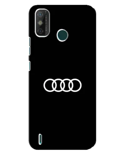 Чехол для TECNO Spark GO (2020) с картинкой «Audi White Logo»