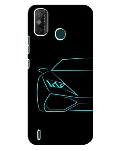 Чехол для TECNO Spark GO (2020) с картинкой «Голубой силуэт Lamborghini» Чехол для TECNO Spark GO (2020) с картинкой «Голубой силуэт Lamborghini»