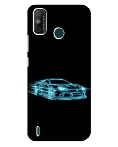 Чехол для TECNO Spark GO (2020) с картинкой «Неоновый контур Lamborghini» Чехол для TECNO Spark GO (2020) с картинкой «Неоновый контур Lamborghini»