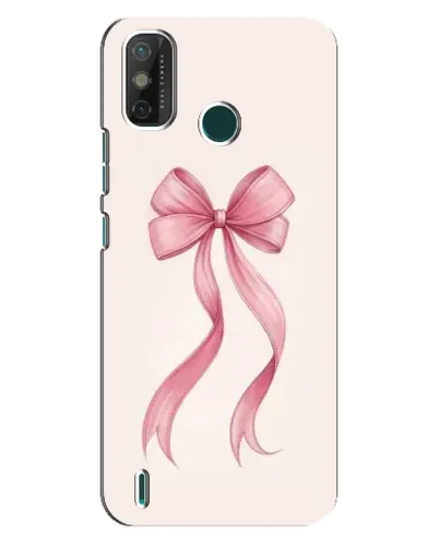 Чехол для TECNO Spark GO (2020) с картинкой «Розовый бант»