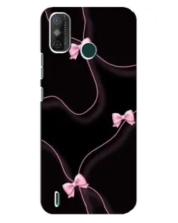 Чехол для TECNO Spark GO (2020) с картинкой «Розовые ленты»
