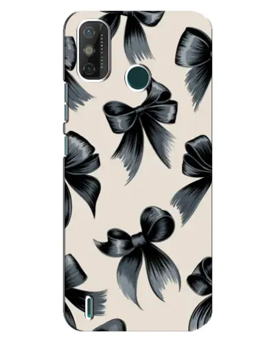 Чехол для TECNO Spark GO (2020) с картинкой «Банты Coquette»