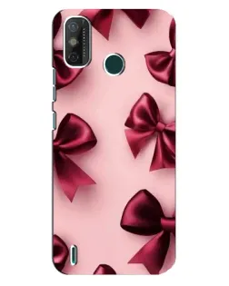Чехол для TECNO Spark GO (2020) с картинкой «Бордовый атлас»