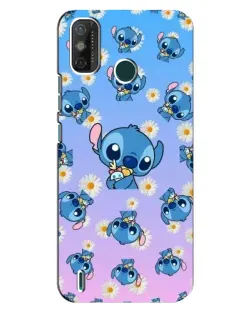 Чехол для TECNO Spark GO (2020) с картинкой «Паттерн со Стичем» Чехол для TECNO Spark GO (2020) с картинкой «Паттерн со Стичем»