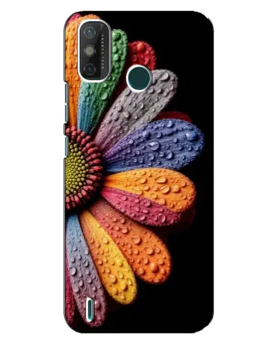 Чехол для TECNO Spark GO (2020) с картинкой «Радужный цветок» Чехол для TECNO Spark GO (2020) с картинкой «Радужный цветок»