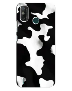 Чехол для TECNO Spark GO (2020) с картинкой «Черно-белое пятно»