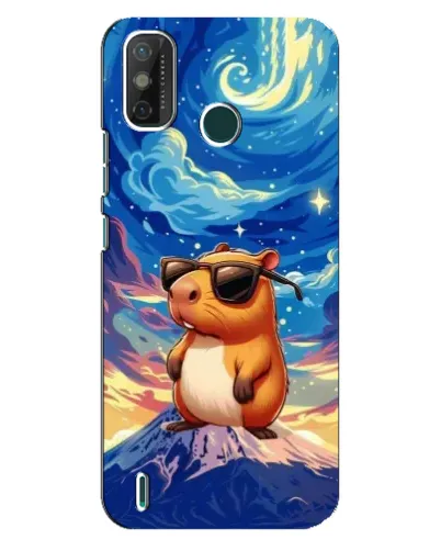 Чехол для TECNO Spark GO (2020) с картинкой «Капибара Ван Гога»