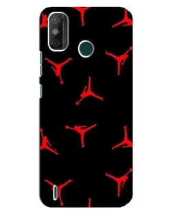 Чехол для TECNO Spark GO (2021) с картинкой «Jordan Red Pattern» Чехол для TECNO Spark GO (2021) с картинкой «Jordan Red Pattern»
