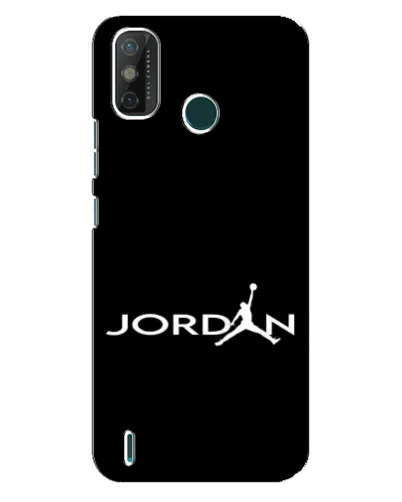 Чехол для TECNO Spark GO (2021) с картинкой «Jordan White Logo»
