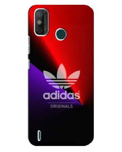 Чехол для TECNO Spark GO (2021) с картинкой «Adidas Red Neon»
