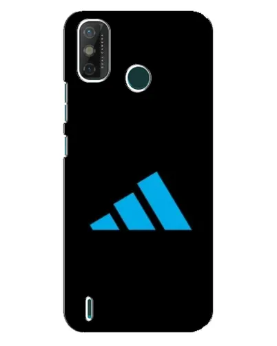 Чехол для TECNO Spark GO (2021) с картинкой «Adidas Cyan Logo»