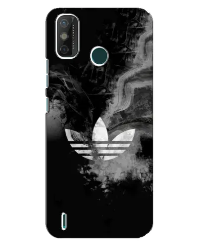 Чехол для TECNO Spark GO (2021) с картинкой «Абстрактный дым Adidas»