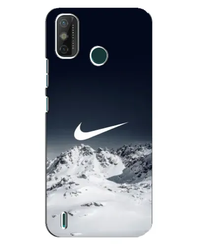 Чехол для TECNO Spark GO (2021) с картинкой «Nike — зимние горы» Чехол для TECNO Spark GO (2021) с картинкой «Nike — зимние горы»