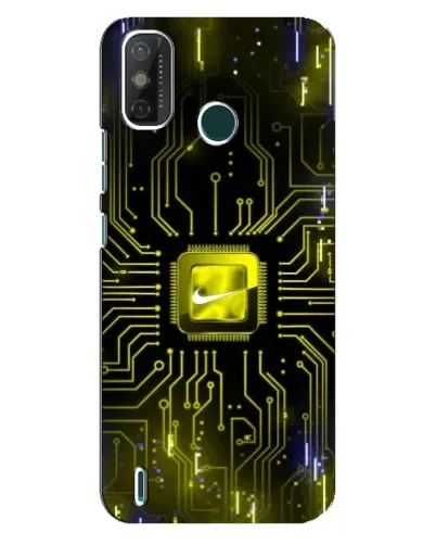 Чехол для TECNO Spark GO (2021) с картинкой «Nike — золотая искра» Чехол для TECNO Spark GO (2021) с картинкой «Nike — золотая искра»