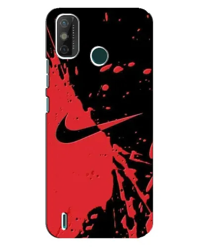 Чехол для TECNO Spark GO (2021) с картинкой «Красные брызги Nike» Чехол для TECNO Spark GO (2021) с картинкой «Красные брызги Nike»