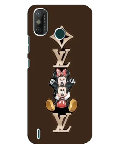 Чехол для TECNO Spark GO (2021) с картинкой «LV и Микки Маус»