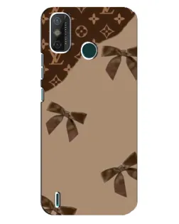 Чехол для TECNO Spark GO (2021) с картинкой «LV — кофейный атлас»