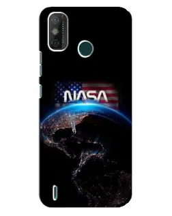 Чехол для TECNO Spark GO (2021) с картинкой «Земля из космоса NASA»