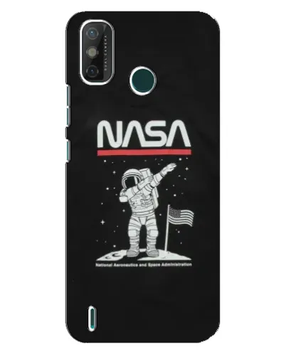 Чехол для TECNO Spark GO (2021) с картинкой «NASA — шагаем по Луне» Чехол для TECNO Spark GO (2021) с картинкой «NASA — шагаем по Луне»