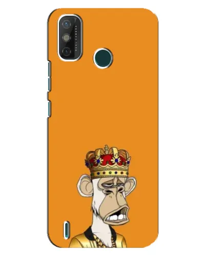 Чехол для TECNO Spark GO (2021) с картинкой «Золотая обезьяна Bored Ape»