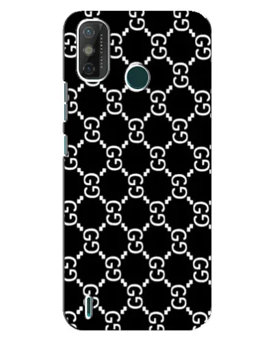 Чехол для TECNO Spark GO (2021) с картинкой «Gucci — сетчатый паттерн»