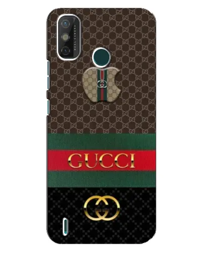 Чехол для TECNO Spark GO (2021) с картинкой «Gucci — брендированный десерт»