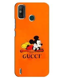 Чехол для TECNO Spark GO (2021) с картинкой «Микки Маус Gucci — оранж» Чехол для TECNO Spark GO (2021) с картинкой «Микки Маус Gucci — оранж»