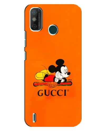 Чохол для TECNO Spark GO (2021) з картинкою «Міккі Маус Gucci — помаранч» Чохол для TECNO Spark GO (2021) з картинкою «Міккі Маус Gucci — помаранч»