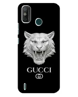 Чехол для TECNO Spark GO (2021) с картинкой «Gucci — серебряный лев» Чехол для TECNO Spark GO (2021) с картинкой «Gucci — серебряный лев»