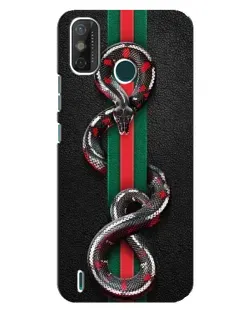 Чехол для TECNO Spark GO (2021) с картинкой «Gucci — змея на полосе» Чехол для TECNO Spark GO (2021) с картинкой «Gucci — змея на полосе»