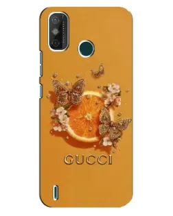 Чехол для TECNO Spark GO (2021) с картинкой «Gucci — золотые бабочки» Чехол для TECNO Spark GO (2021) с картинкой «Gucci — золотые бабочки»