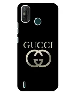 Чехол для TECNO Spark GO (2021) с картинкой «Gucci — золото на черном» Чехол для TECNO Spark GO (2021) с картинкой «Gucci — золото на черном»