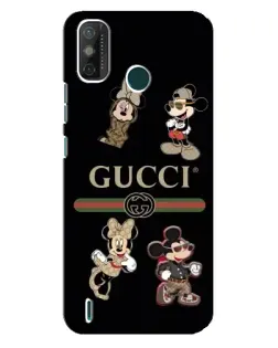 Чехол для TECNO Spark GO (2021) с картинкой «Gucci — герои Disney и монограмма» Чехол для TECNO Spark GO (2021) с картинкой «Gucci — герои Disney и монограмма»