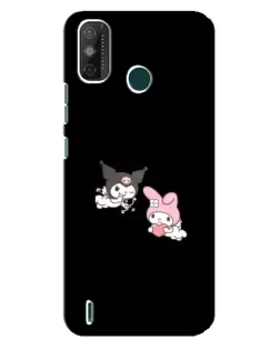 Чехол для TECNO Spark GO (2021) с картинкой «My Melody и Kuromi»