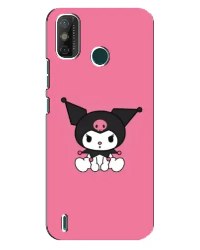 Чехол для TECNO Spark GO (2021) с картинкой «Хмурая Kuromi»