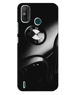 Чехол для TECNO Spark GO (2021) с картинкой «Эмблема BMW — макро»
