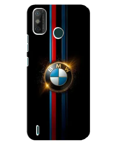 Чохол для TECNO Spark GO (2021) з картинкою «BMW M-Power неон»
