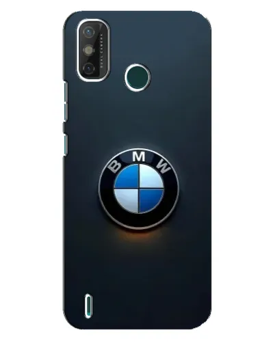 Чохол для TECNO Spark GO (2021) з картинкою «Логотип BMW — мінімалізм»