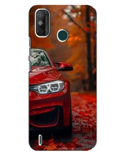 Чехол для TECNO Spark GO (2021) с картинкой «Осенняя BMW M4»