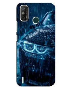 Чехол для TECNO Spark GO (2021) с картинкой «BMW под дождем»