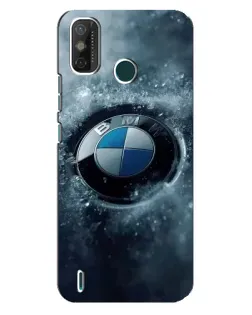 Чехол для TECNO Spark GO (2021) с картинкой «Логотип BMW — лед»