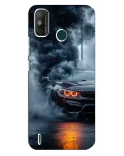 Чехол для TECNO Spark GO (2021) с картинкой «BMW M-Power — абстракция»
