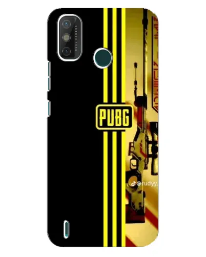 Чехол для TECNO Spark GO (2021) с картинкой «PUBG — камуфляжный шлем»